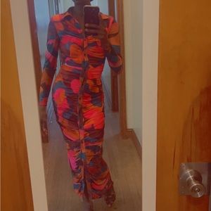 Woman’s spring dress